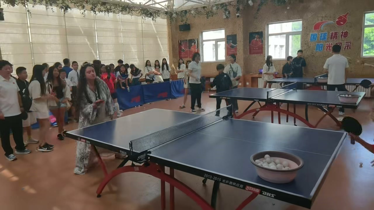Table Tennis Match & Sports Exchange